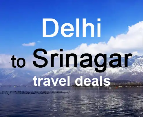 Delhi to srinagar travel deals