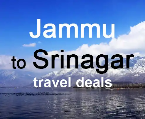 Jammu to srinagar travel deals