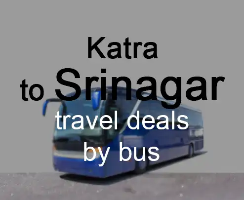 Katra to srinagar travel deals by bus