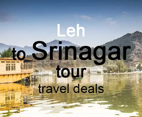 Leh to srinagar tour travel deals