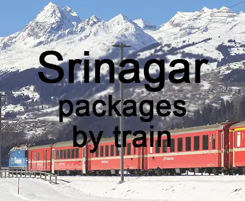 Srinagar packages by train