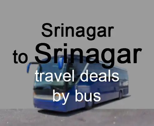 Srinagar to srinagar travel deals by bus