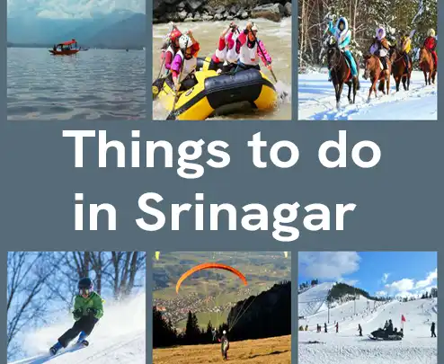 things to do in Srinagar